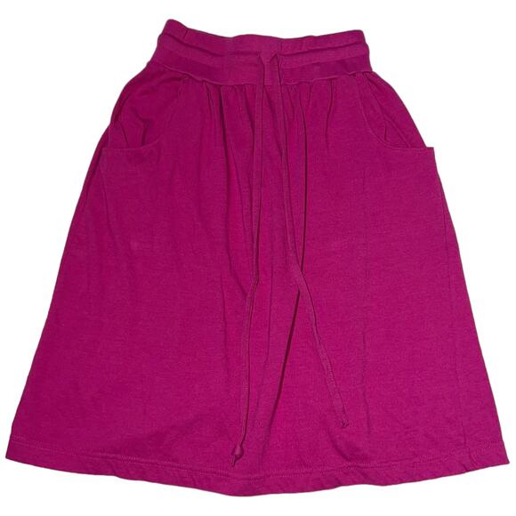Basic Essentials 90s Pink Skirt, Size Medium, Poly-Cotton Blend, Good Condition - Picture 9 of 12